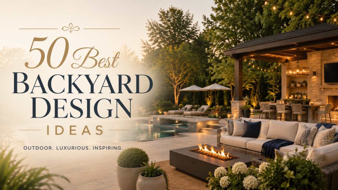 50 Best Backyard Design Ideas