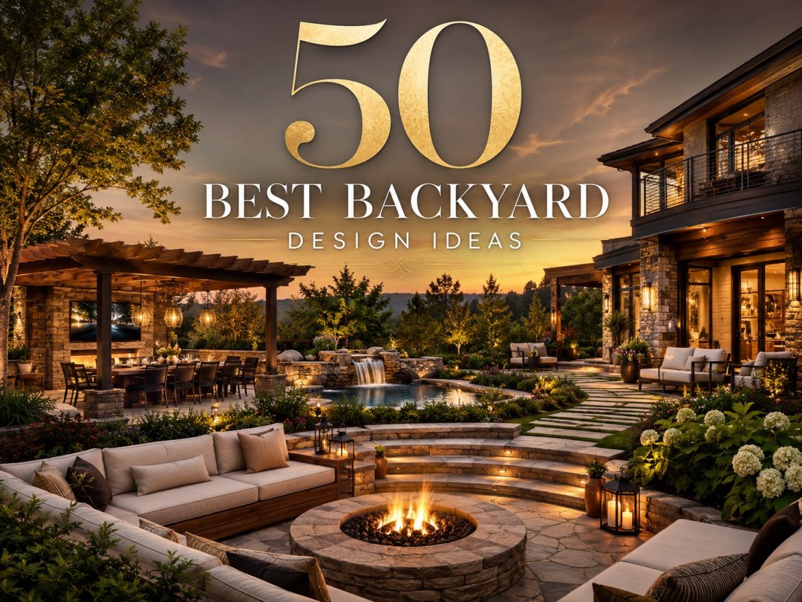 50 Best Backyard Design Ideas