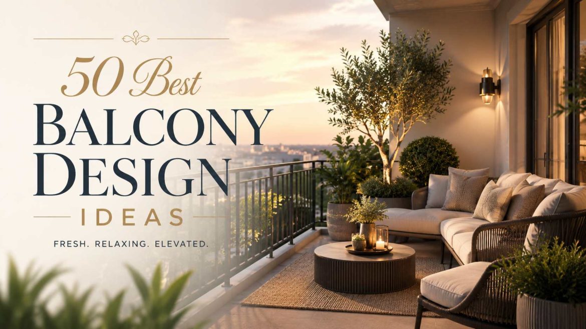 50 Best Balcony Design Ideas