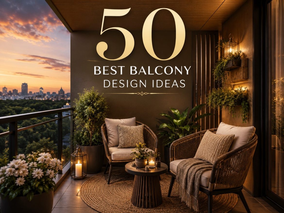 50 Best Balcony Design Ideas