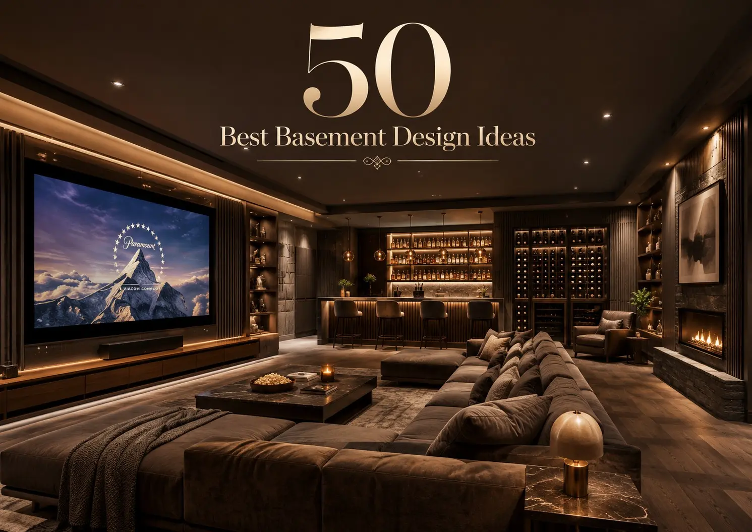 50 Best Basement Design Ideas