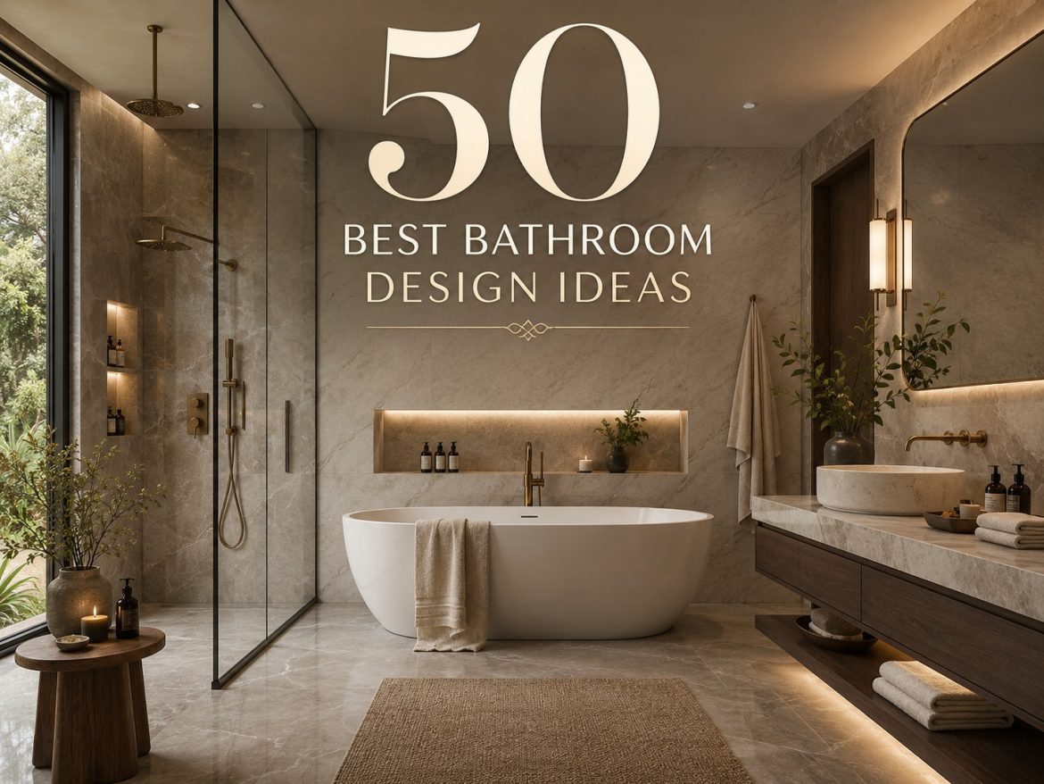 50 Best Bathroom Design Ideas