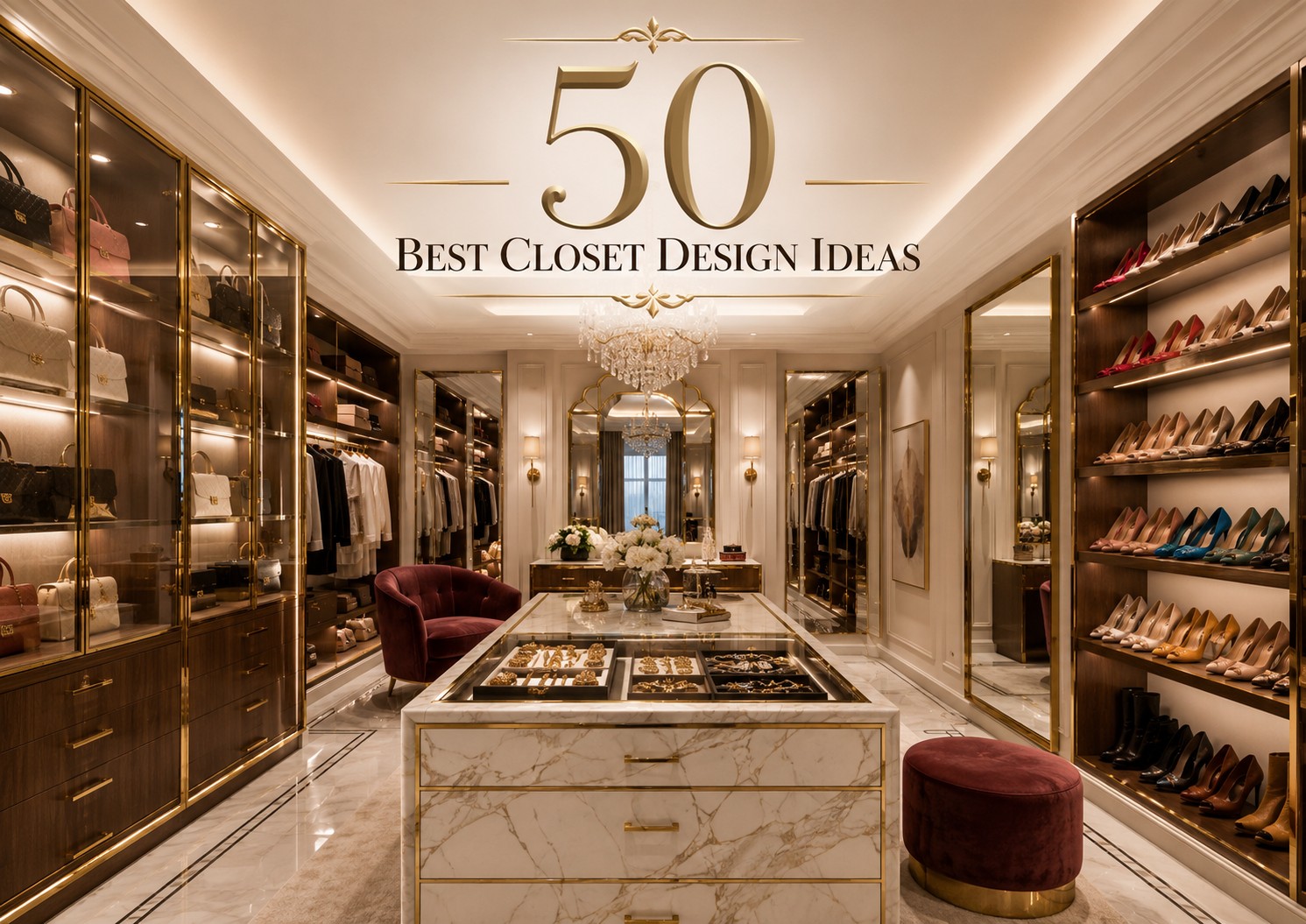 50 Best Closet Design Ideas