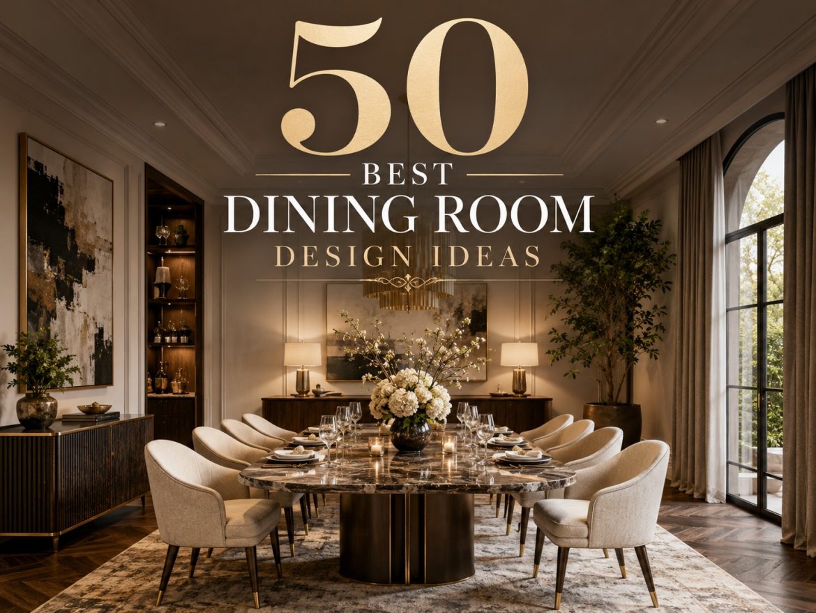 50 Best Dining Room Design Ideas