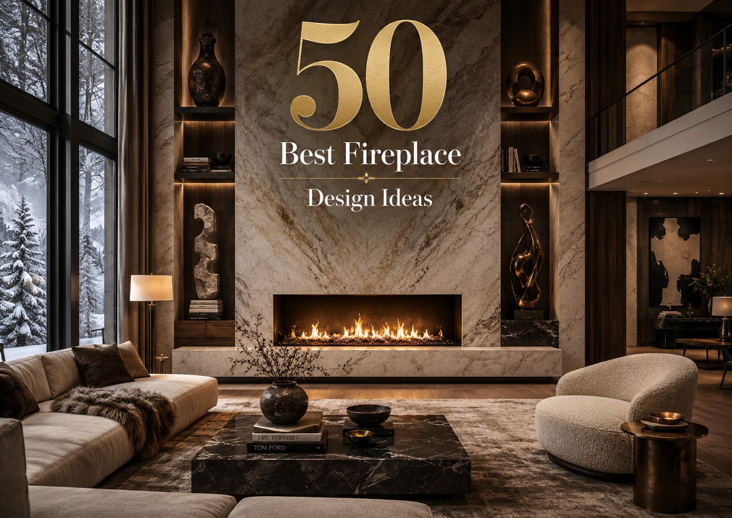 50 Best Fireplace Design Ideas