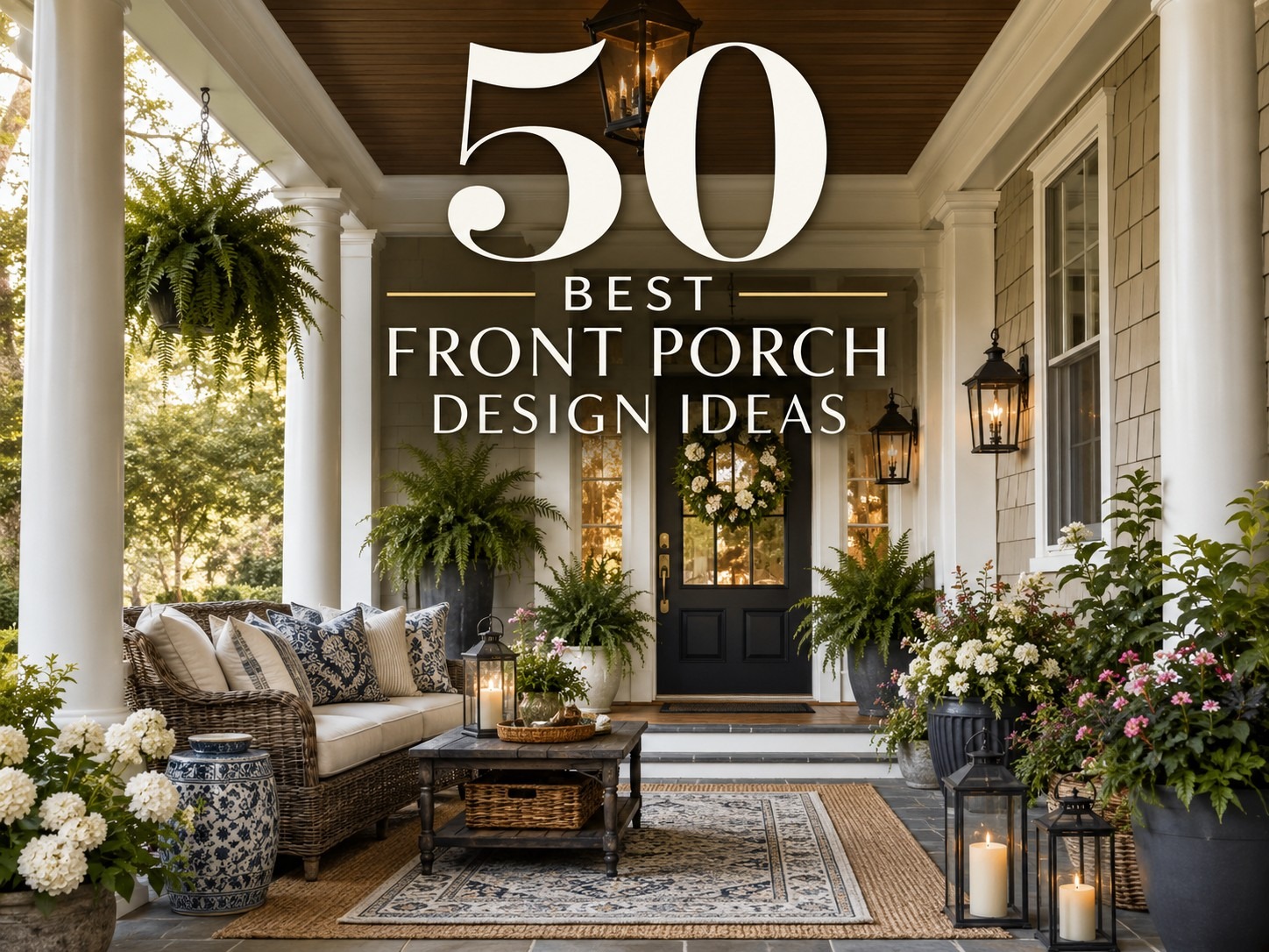 50 Best Front Porch Design Ideas
