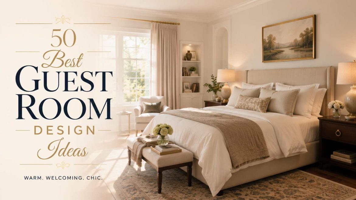 50 Best Guest Room Design Ideas