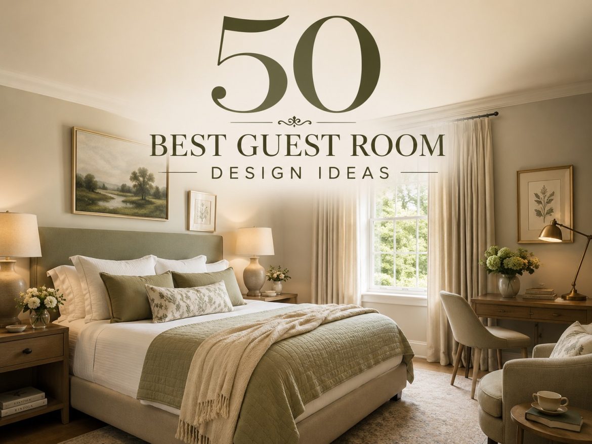 50 Best Guest Room Design Ideas