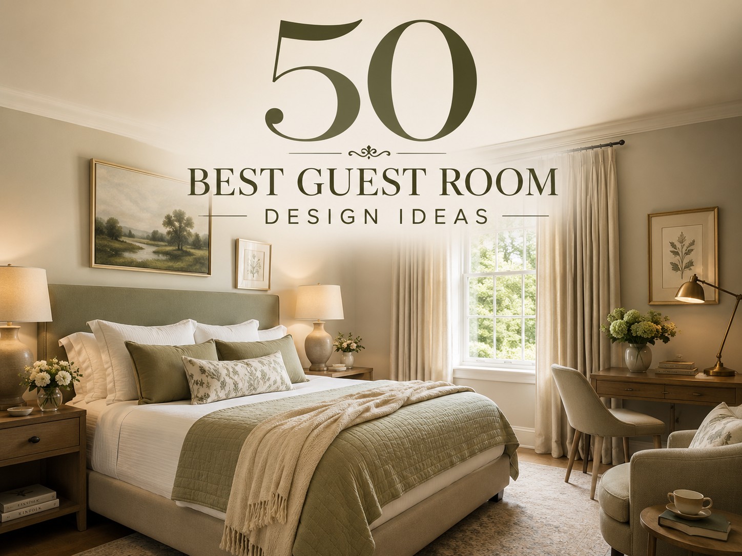 50 Best Guest Room Design Ideas
