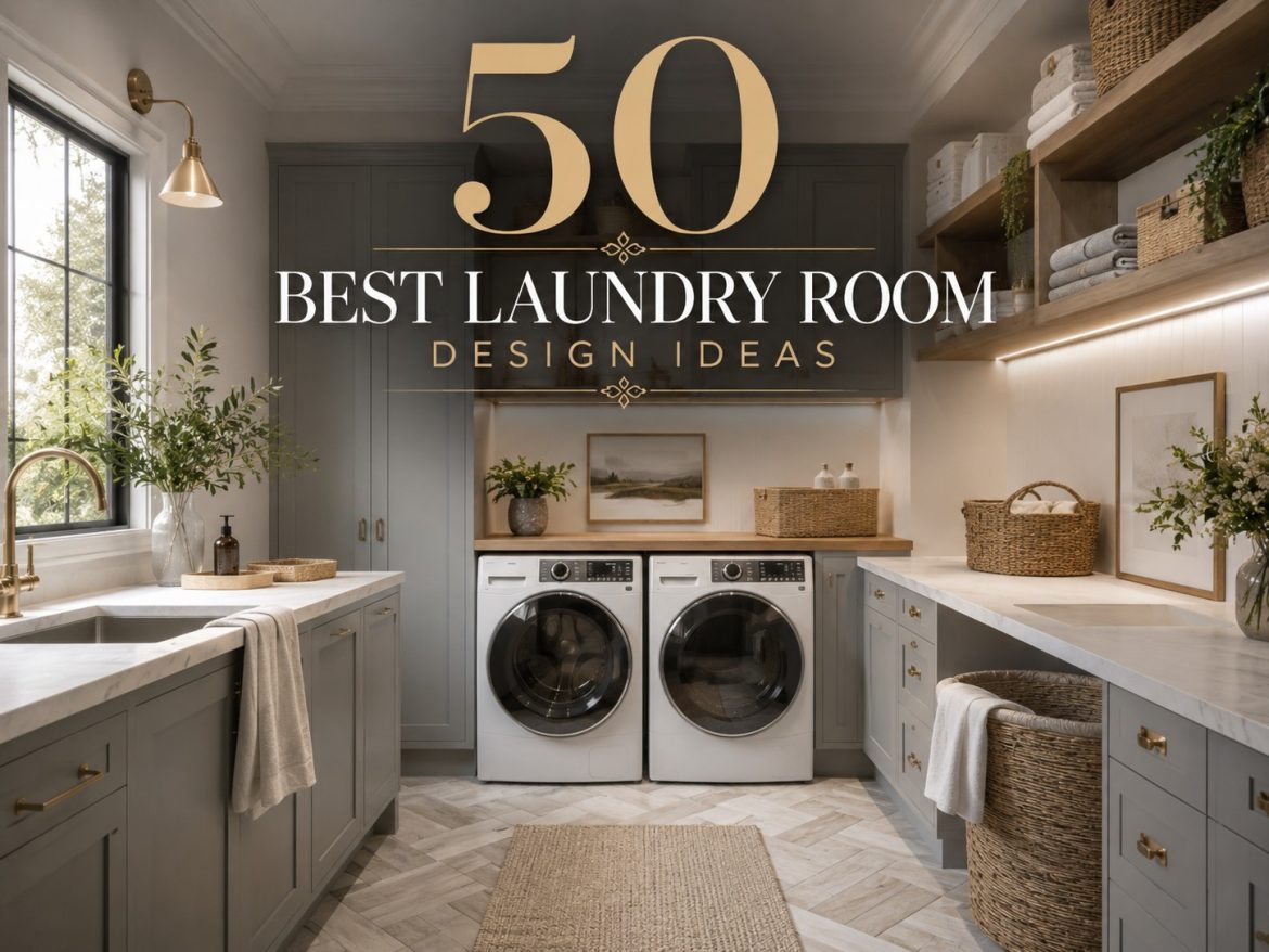 50 Best Laundry Room Design Ideas